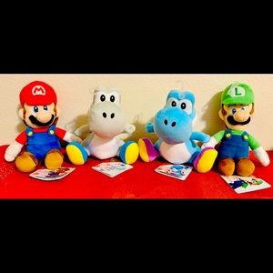 Mario & Luigi plush collection